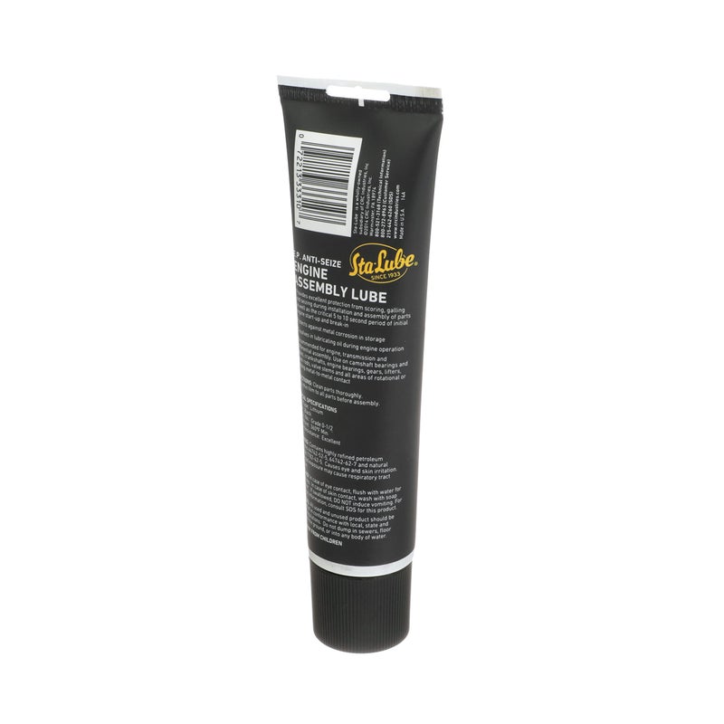 Sta-Lube Extreme Pressure Engine Assembly Lube SL3331-10 Wt Oz. Tube, Anti Seize Lube - Image 2